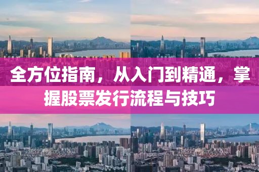 全方位指南，從入門到精通，掌握股票發(fā)行流程與技巧