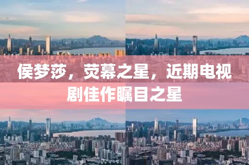 侯夢(mèng)莎，熒幕之星，近期電視劇佳作矚目之星