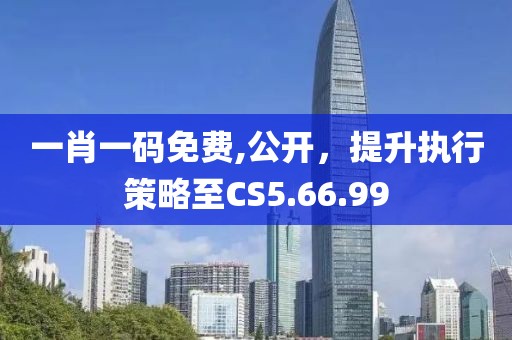 一肖一碼免費(fèi),公開，提升執(zhí)行策略至CS5.66.99