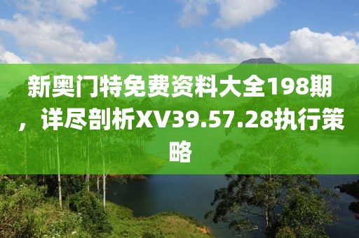 新奧門特免費資料大全198期，詳盡剖析XV39.57.28執(zhí)行策略