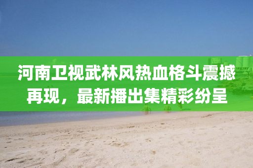 河南衛(wèi)視武林風(fēng)熱血格斗震撼再現(xiàn)，最新播出集精彩紛呈