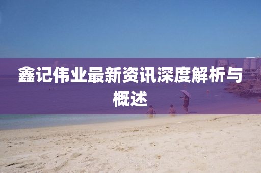 鑫記偉業(yè)最新資訊深度解析與概述