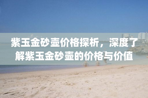 紫玉金砂壺價(jià)格探析，深度了解紫玉金砂壺的價(jià)格與價(jià)值