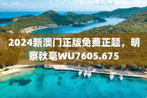 2024新澳門正版免費(fèi)正題，明察秋毫WU7605.675
