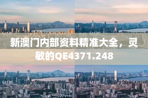 新澳門內(nèi)部資料精準(zhǔn)大全，靈敏的QE4371.248