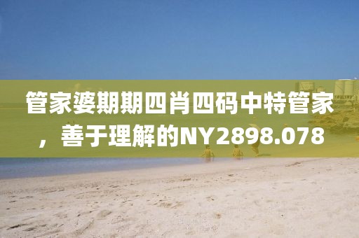 管家婆期期四肖四碼中特管家，善于理解的NY2898.078