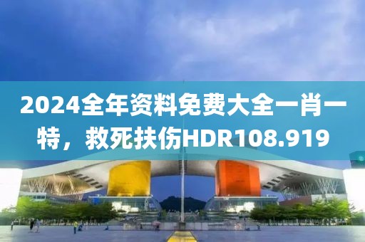 2024全年資料免費大全一肖一特，救死扶傷HDR108.919