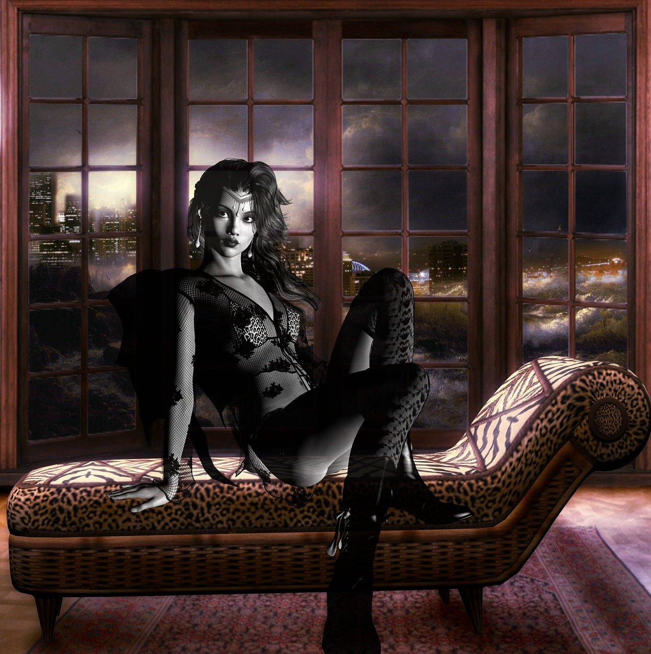 探索動漫悲劇之美，3D動漫美女遭遇虐待的故事